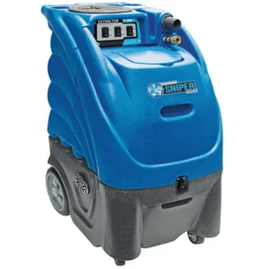 OPTIMIZER 12-Gallon Portable Extractor - 300 PSI Pump, 6.6" Dual 2-Stage Vac  Motors with 2000 Watt In-Line Heater (Dual Cord)