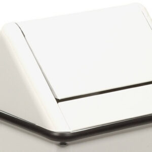 Swing top lid only, white