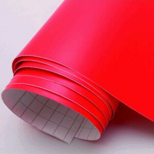 Flat Vinyl Screens - Cherry Red 48/CS 48 Per Case